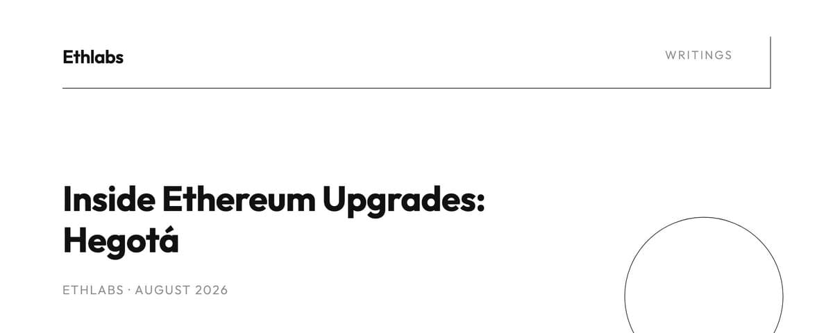 Detalhes da atualização Hegotá do Ethereum: Foco em FOCIL, Quick Slots e Frame Transactions
