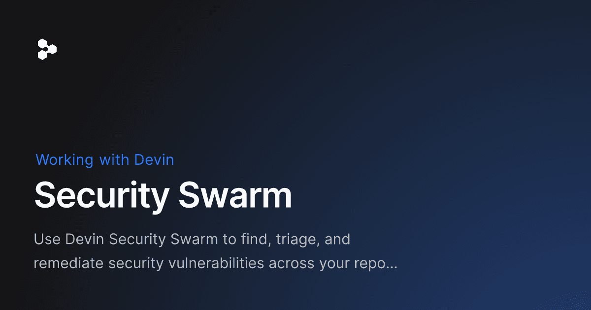 Devin lança Security Swarm para varredura de vulnerabilidades com IA