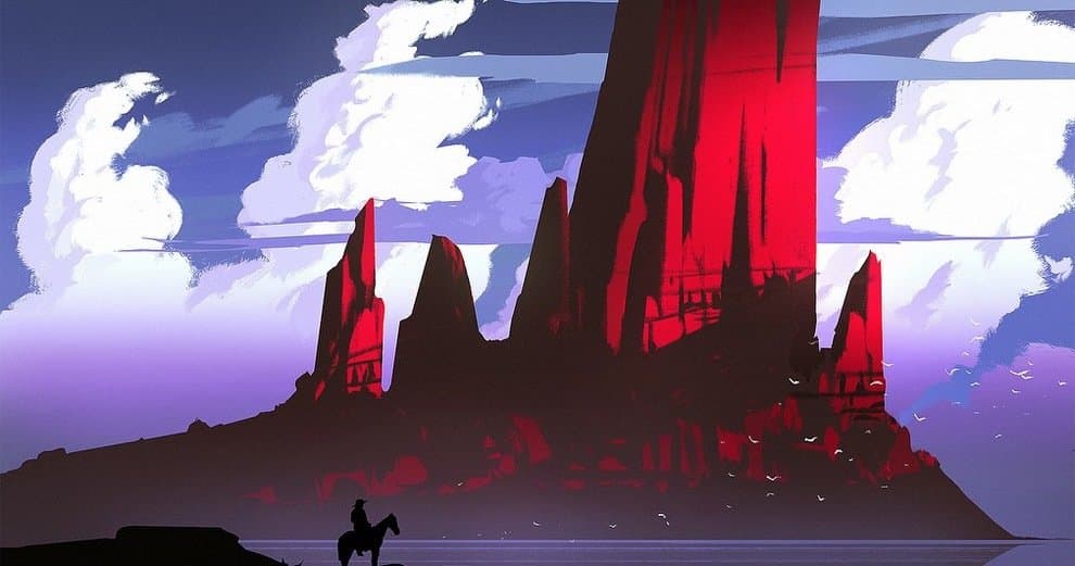 Diretor de arte por trás da identidade visual de Assassin's Creed compartilha seus sketches pessoais e pinturas de paisagens monumentais