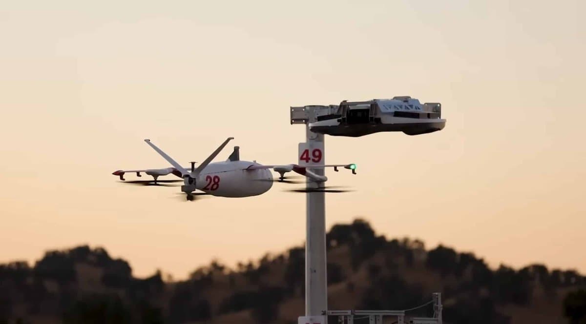 Drones da Zipline agora mergulham para acelerar e sobem para frear, sem novo hardware
