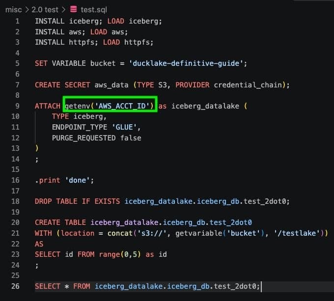 DuckDB 2.0 Alpha ganha declarações ATTACH dinâmicas
