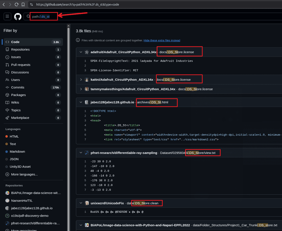 IIS Github dork