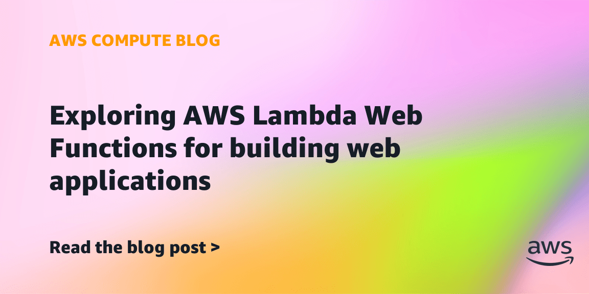 Explorando as Funções Web do AWS Lambda para Aplicações Web Escaláveis