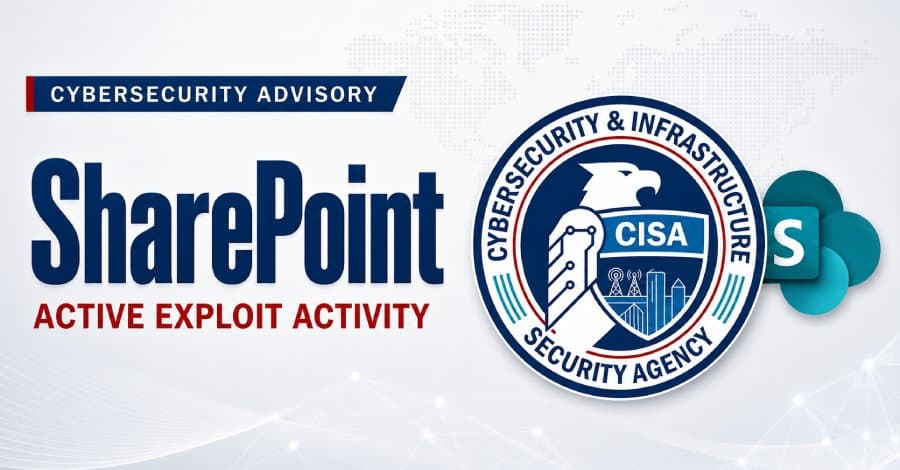 CISA alerta para exploração ativa de falha crítica de RCE no Microsoft SharePoint
