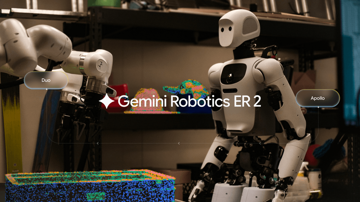 Gemini Robotics ER 2 aprimora automação com IA avançada e integração LLM