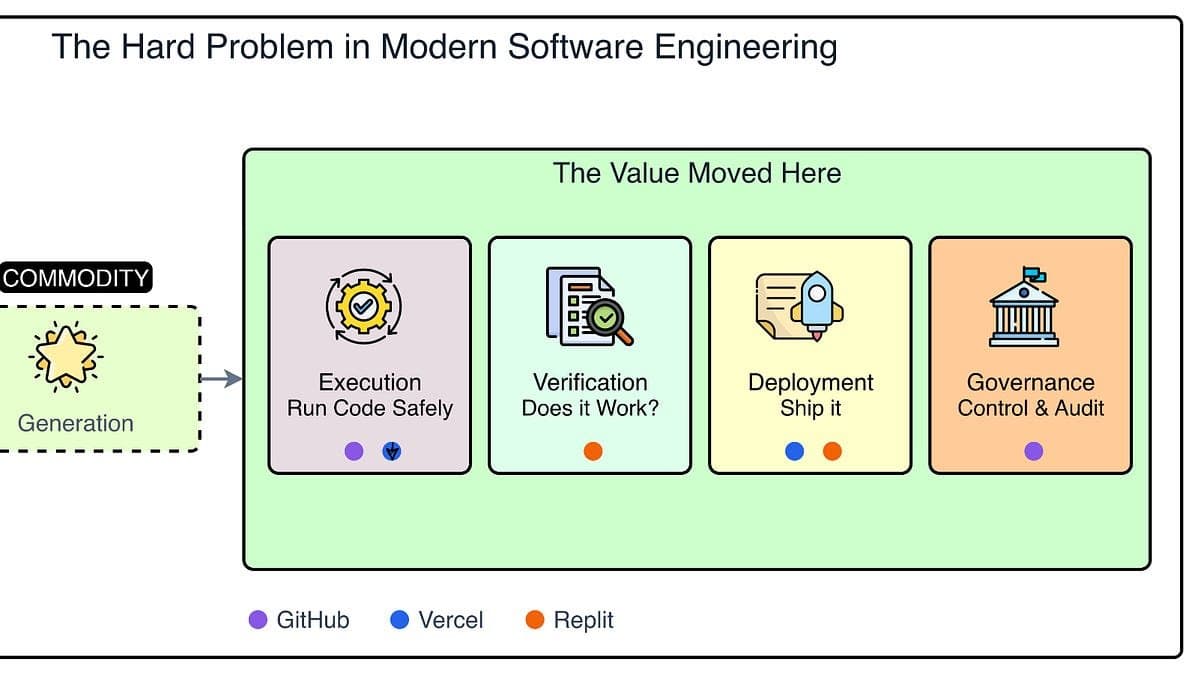GitHub, Vercel e Replit se reinventam enquanto a IA barateia o código