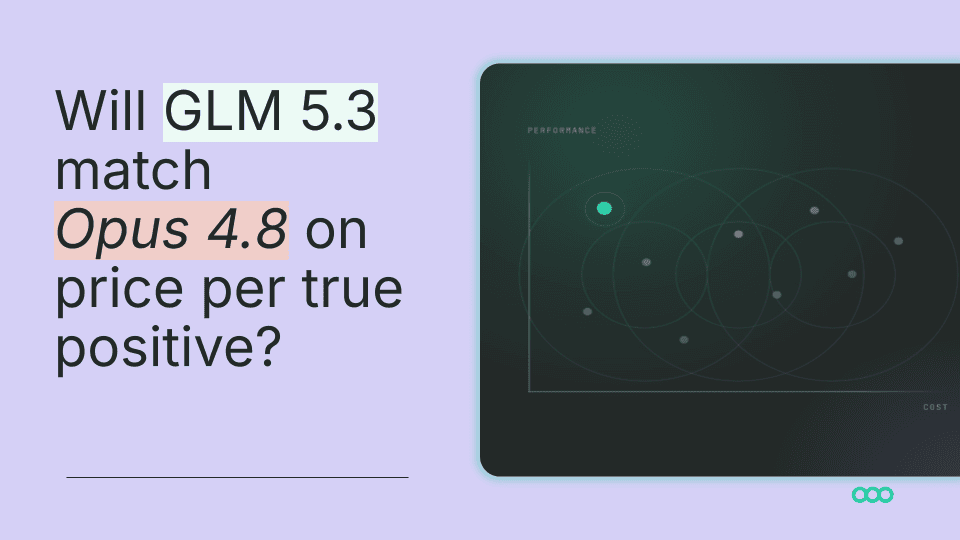 GLM-5.3 Supera Opus 4.8 em Desempenho e Custo na Cibersegurança