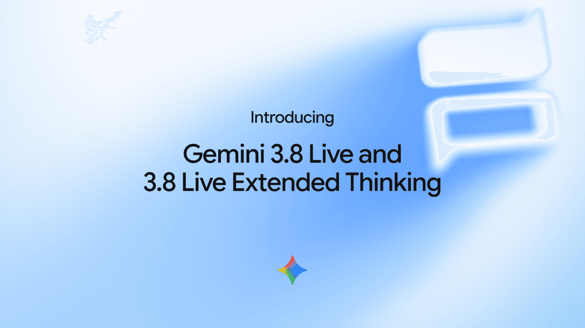 Google Apresenta Gemini 3.8 Live e 3.8 Live Extended Thinking: Novas Fronteiras em IA Conversacional