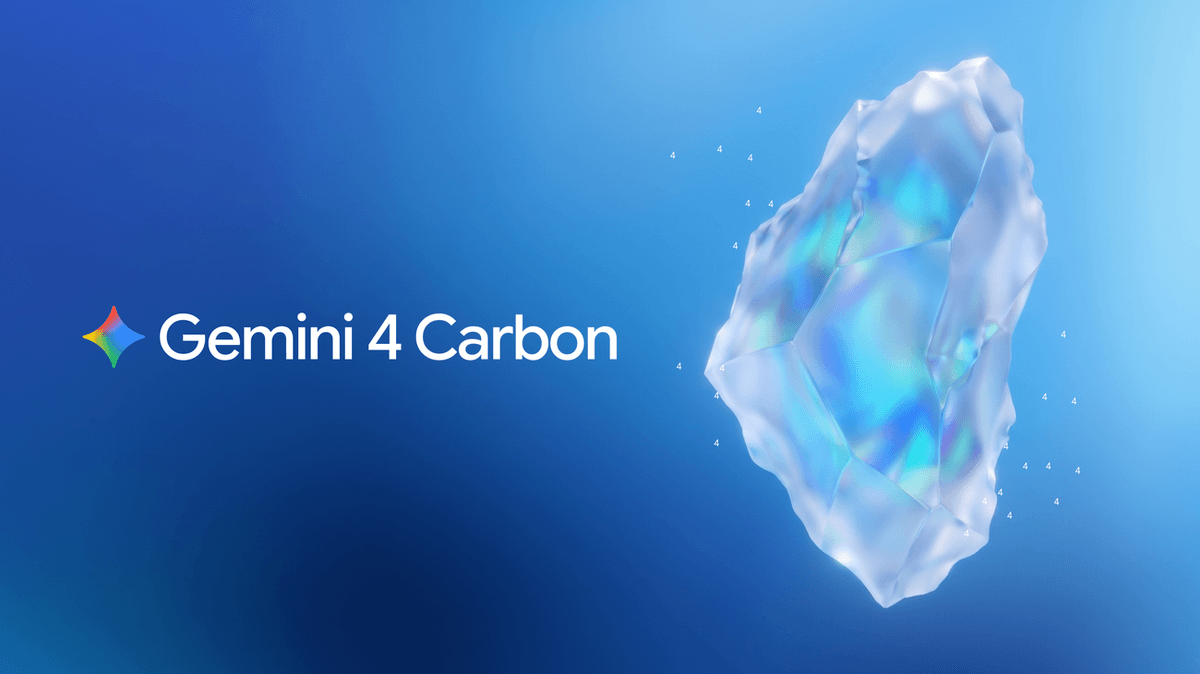 Google apresenta o Gemini 4 Carbon, seu próximo frontier model