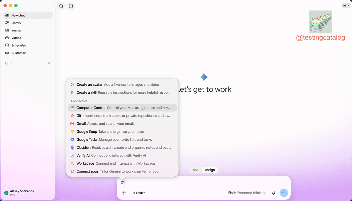 Google avança na transformação do Gemini Desktop em superaplicativo com novas funcionalidades