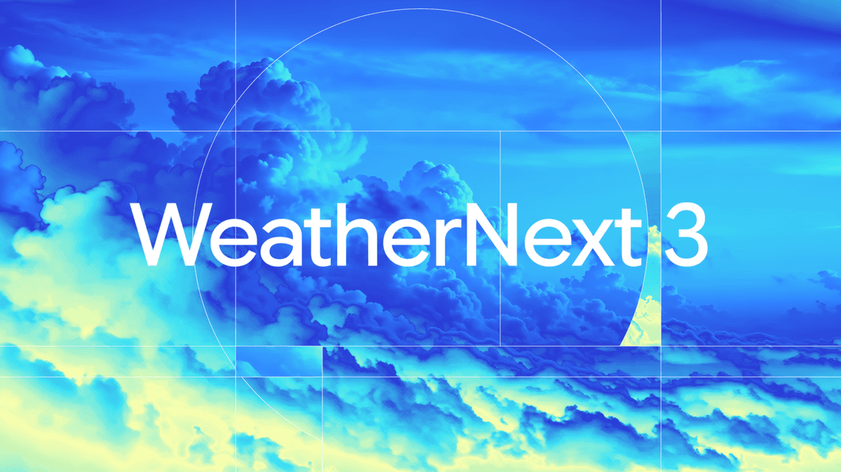 Google DeepMind lança WeatherNext 3, seu modelo climático global mais preciso