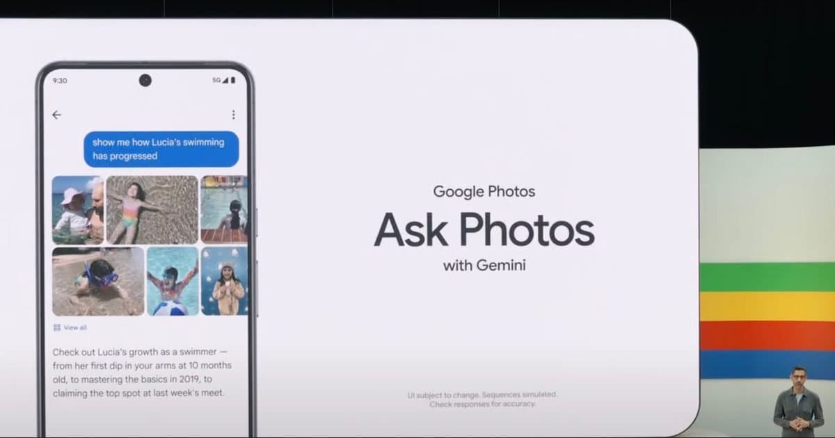Google Fotos agora permite alternar entre pesquisa com IA e clássica