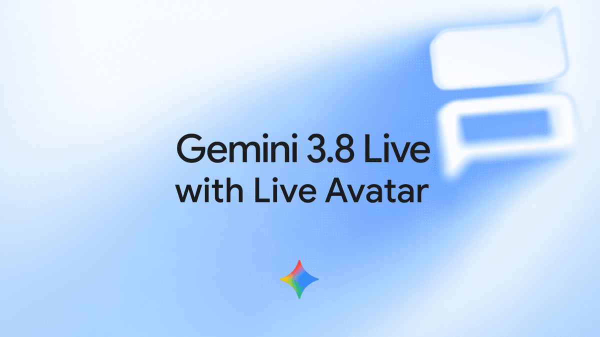 Google lança Gemini 3.8 Live com Live Avatar para interações aprimoradas