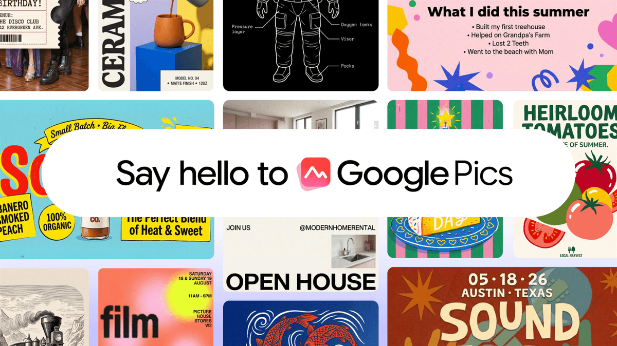 Google Pics: Criação e edição de imagens simplificadas no Google Workspace