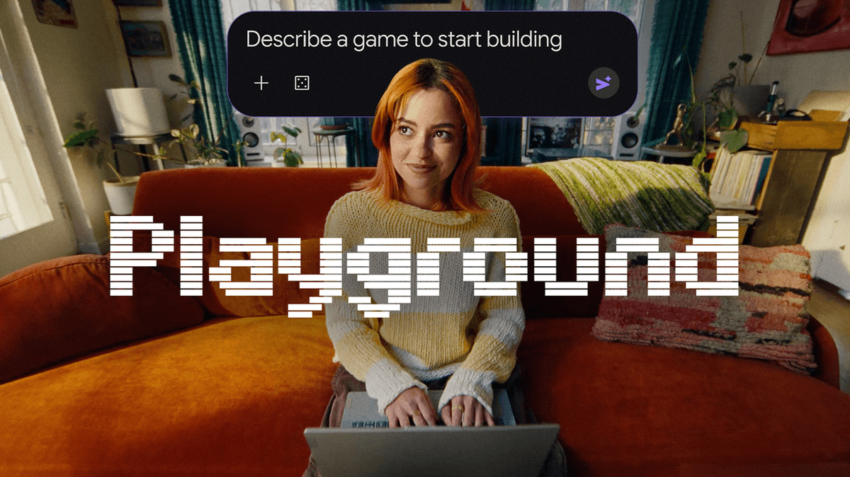 Google Playground: Uma plataforma experimental de IA para criar e jogar games personalizados