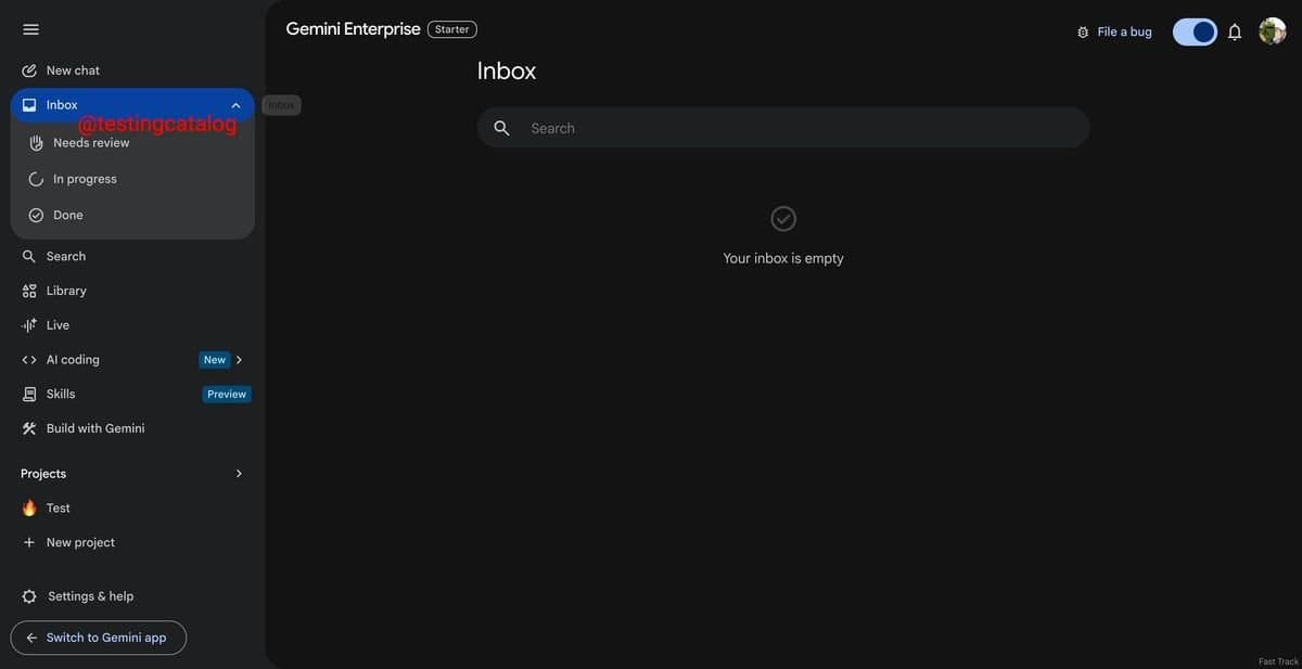 Google Testa Função Inbox do Gemini para Otimizar Fluxo de Trabalho no Workspace