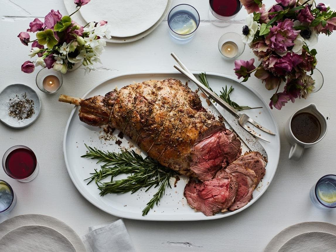 Roast lamb