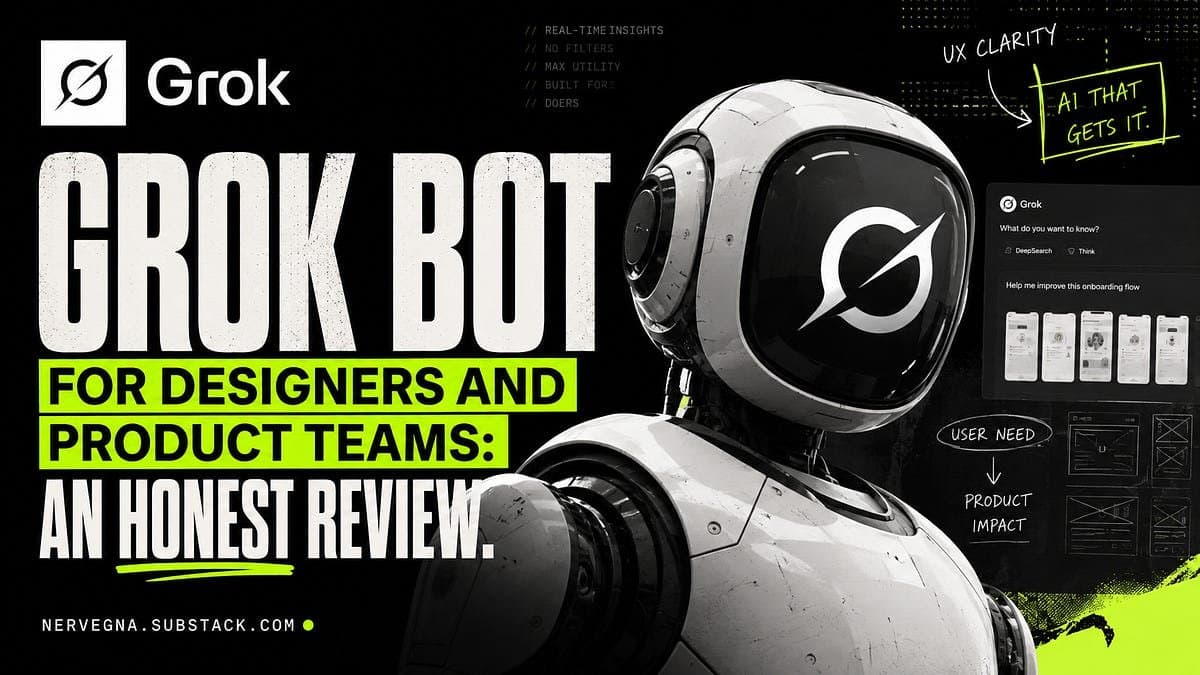 Grok Bot para Designers e Equipes de Produto