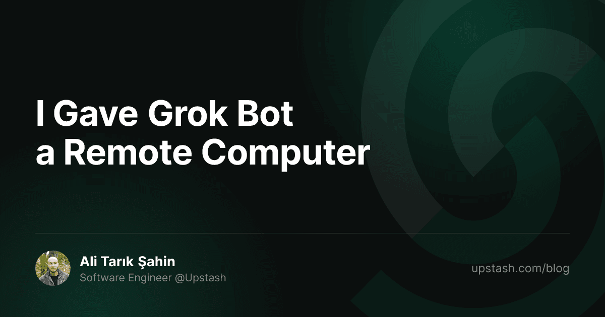 Grok Bot Recebe Acesso a um Computador Remoto com Upstash Box