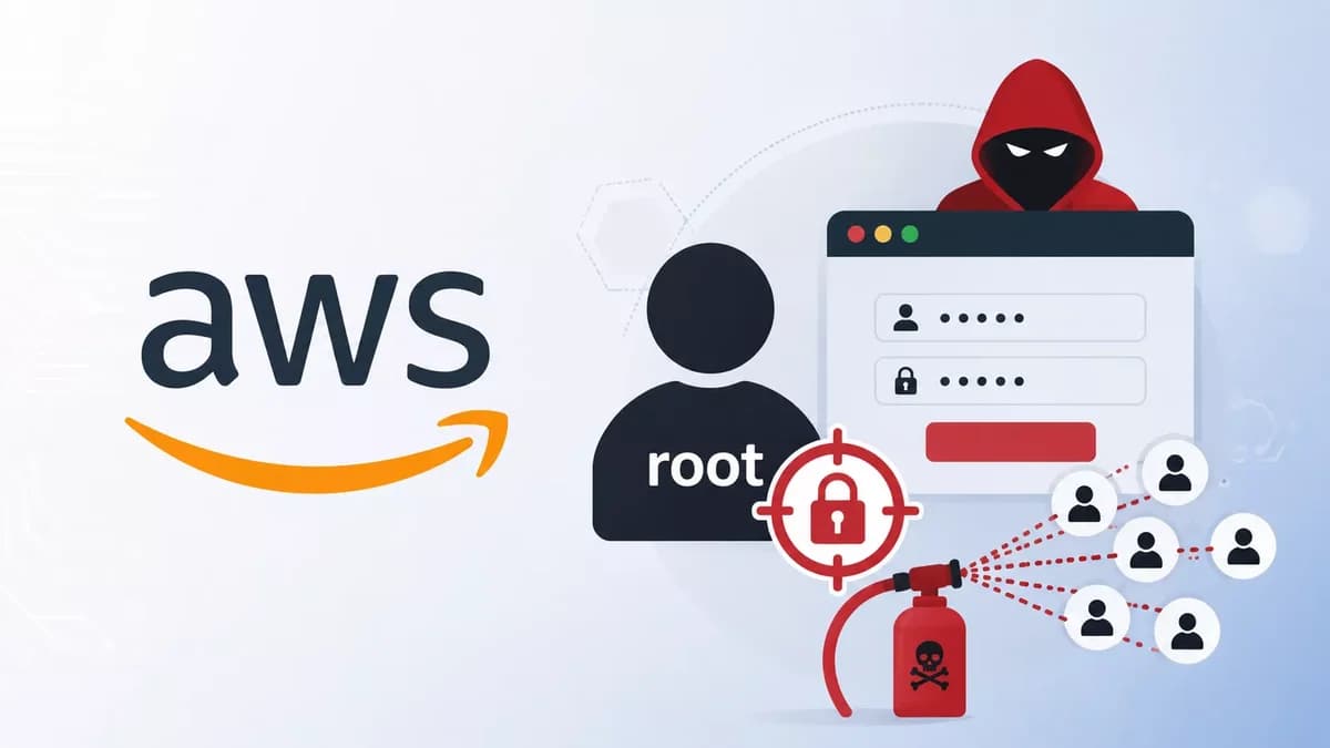 Hackers alvejam mais de 150 organizações com ataque de Password Spraying a contas root AWS