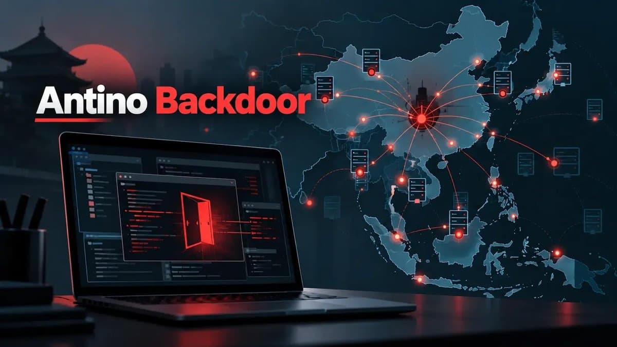Hackers ligados à China comprometem 350 sistemas na Ásia com novo backdoor Antino
