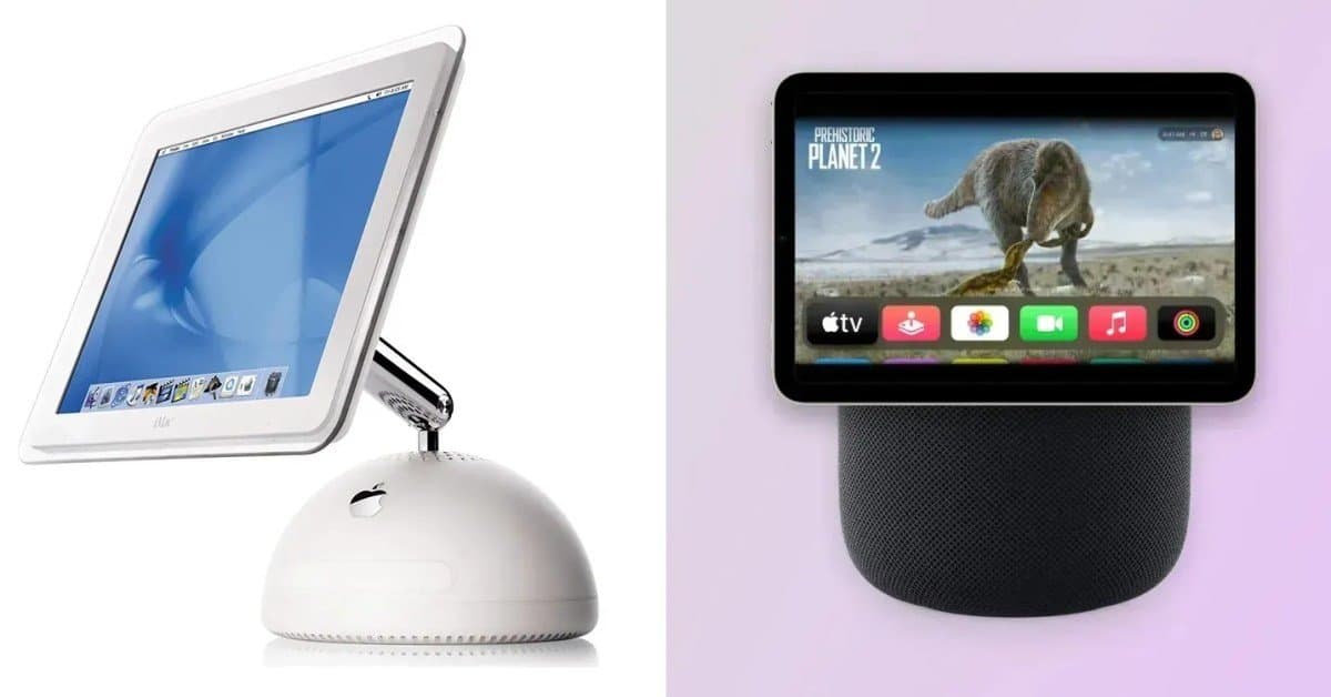 HomePad da Apple, central de casa inteligente com design de iMac G4, chega em outubro