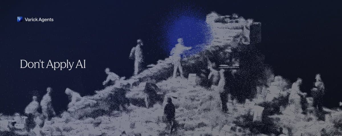 IA aplicada não funciona (se o processo estiver quebrado)