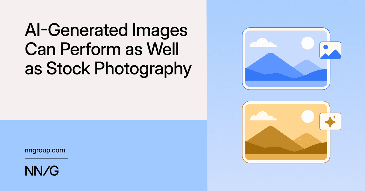 Imagens geradas por IA se equiparam a fotos de banco de imagens em percepção do usuário