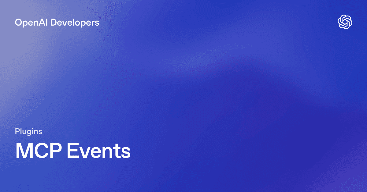 Integração do ChatGPT com eventos MCP para monitoramento de atualizações