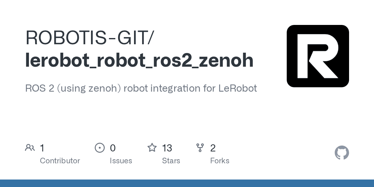 Integração do framework LeRobot com ROS 2 via Zenoh para robótica