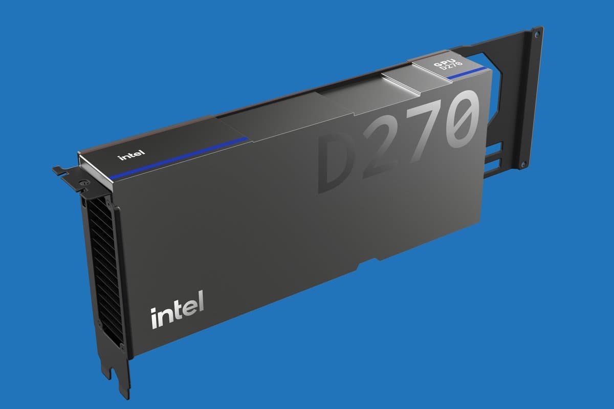 Intel renomeia Crescent Island como GPU D-Series com 1.3 PFLOPS de FP8 e até 480GB de LPDDR5X