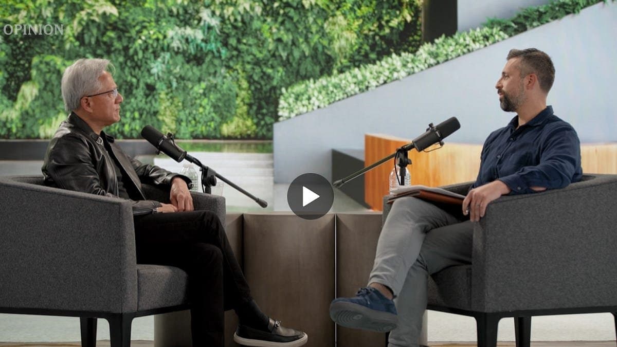 Jensen Huang discute IA, superinteligência e safety em podcast com Ezra Klein
