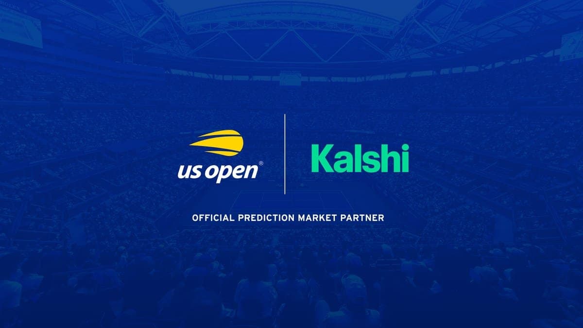Kalshi firma parceria com o US Open, tornando-se o primeiro mercado de previsão exclusivo do torneio