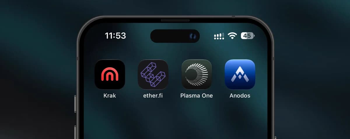 Krak Testará Transferências EUR Instantâneas em Krak, EtherFi Cash, Anodos e Plasma One