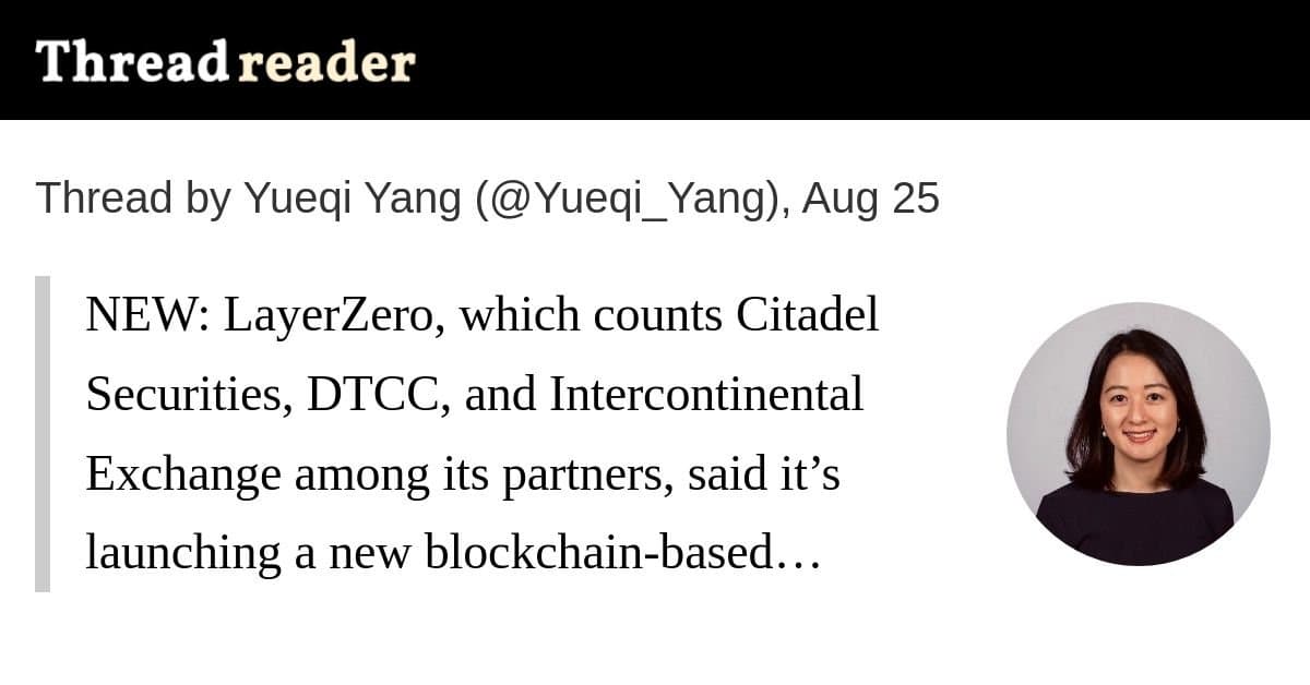 LayerZero lançará exchange blockchain institucional no segundo semestre