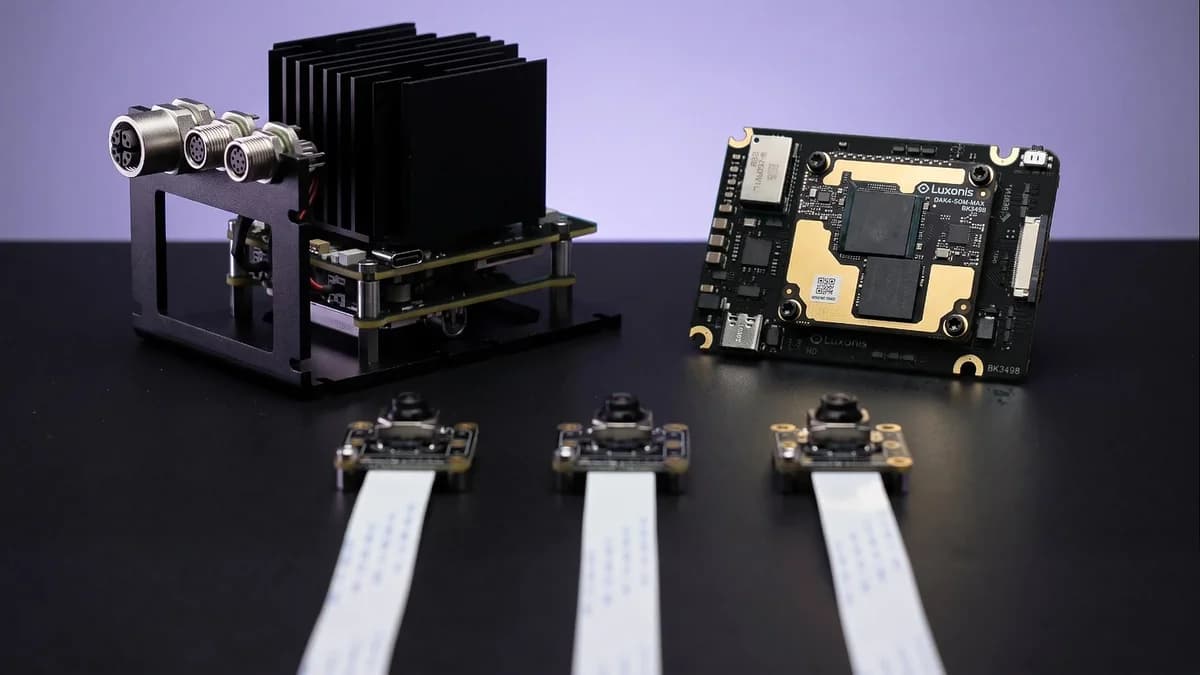 Luxonis OAK 4 FFC: plataforma modular de percepção multicâmera e edge AI