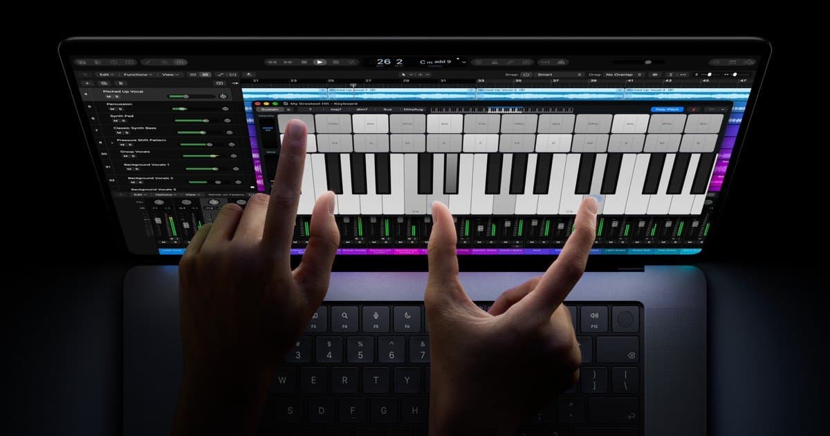 MacBook Pro da Apple ganha tela OLED tandem com sensor de toque integrado ao painel, 2.000 nits e modelo de 14 polegadas com 3 libras