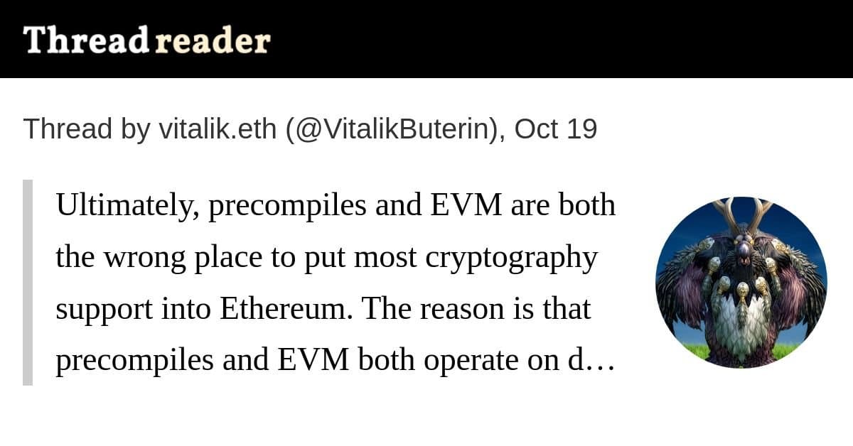 Maximalismo EIP-8288: A Visão de Vitalik Contra Novos Precompiles Ethereum