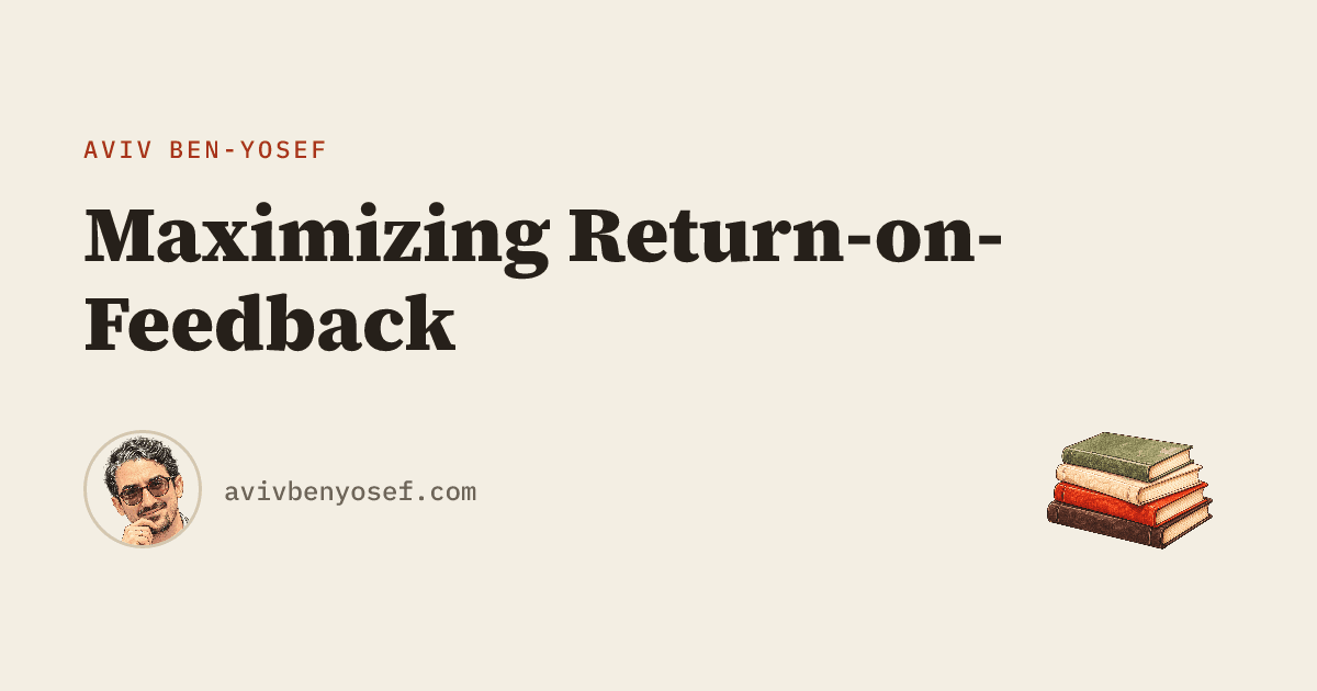 Maximizando o Retorno do Feedback na sua Startup