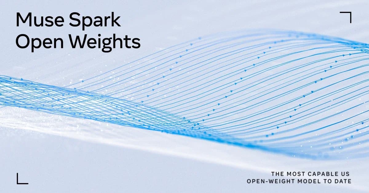 Meta apresenta Muse Spark Open, modelo multimodal open-weight de 816B