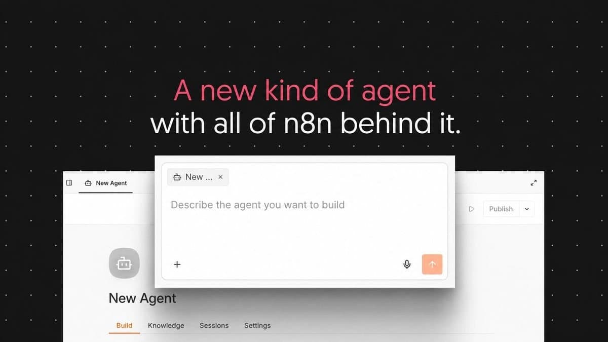 N8n lança Agentes para automatizar fluxos de trabalho inteligentes