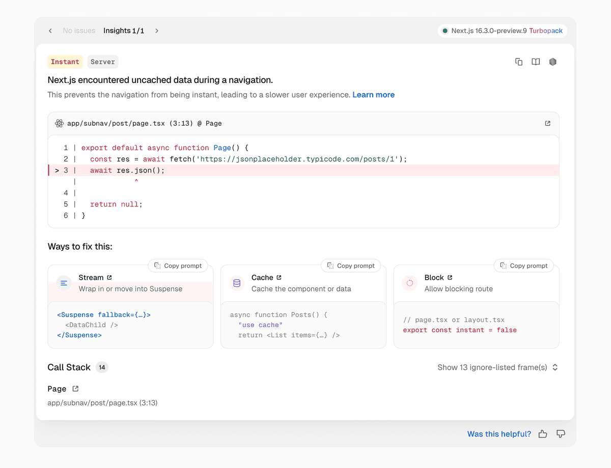 Next.js 16.3 Aprimora Performance e Experiência do Desenvolvedor com Novos Recursos
