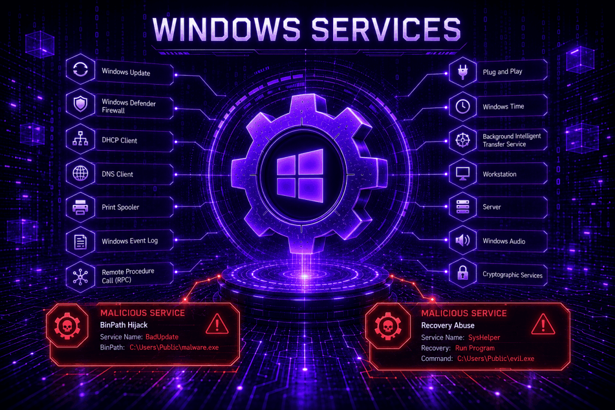 Ataques de Escalada de Privilégios e Persistência no Windows Ganham Novas Táticas