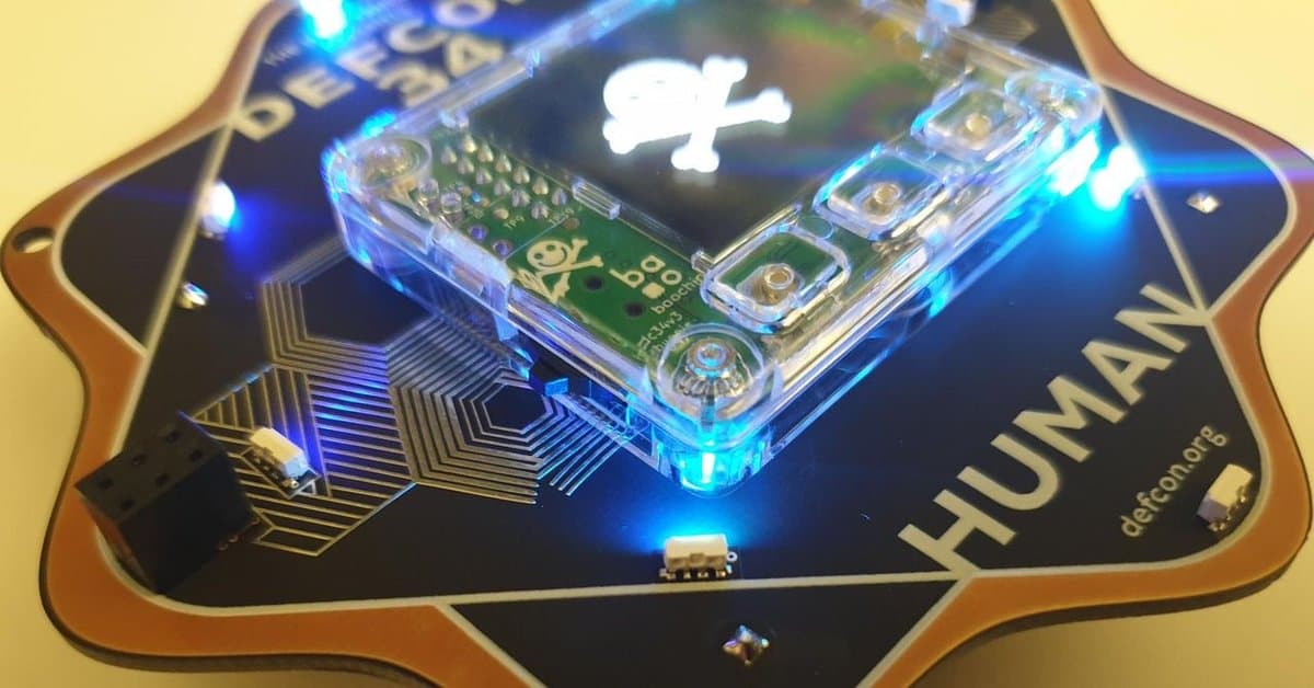 Novos Badges da Defcon Contam com Chip Open Source Único que Funciona como Chave de Segurança