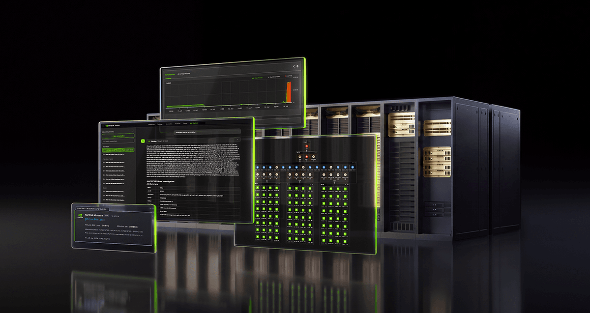 NVIDIA apresenta Minerva, plataforma de observability de ponta a ponta para AI factories