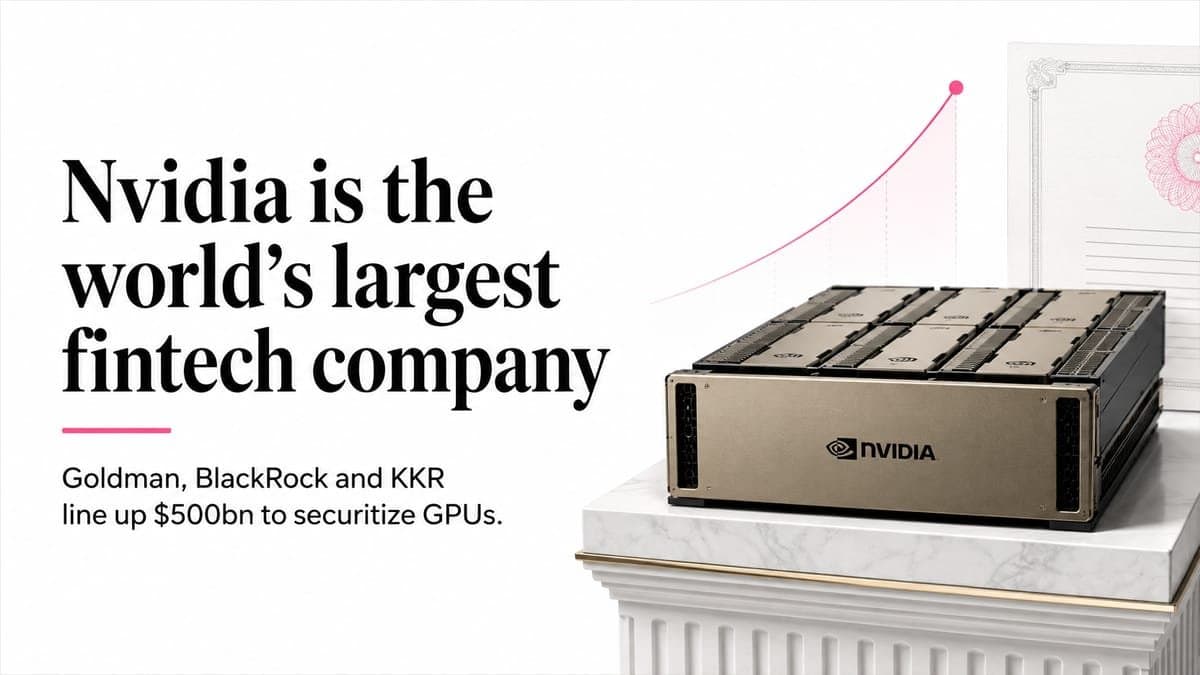 Nvidia é a maior empresa de fintech do mundo