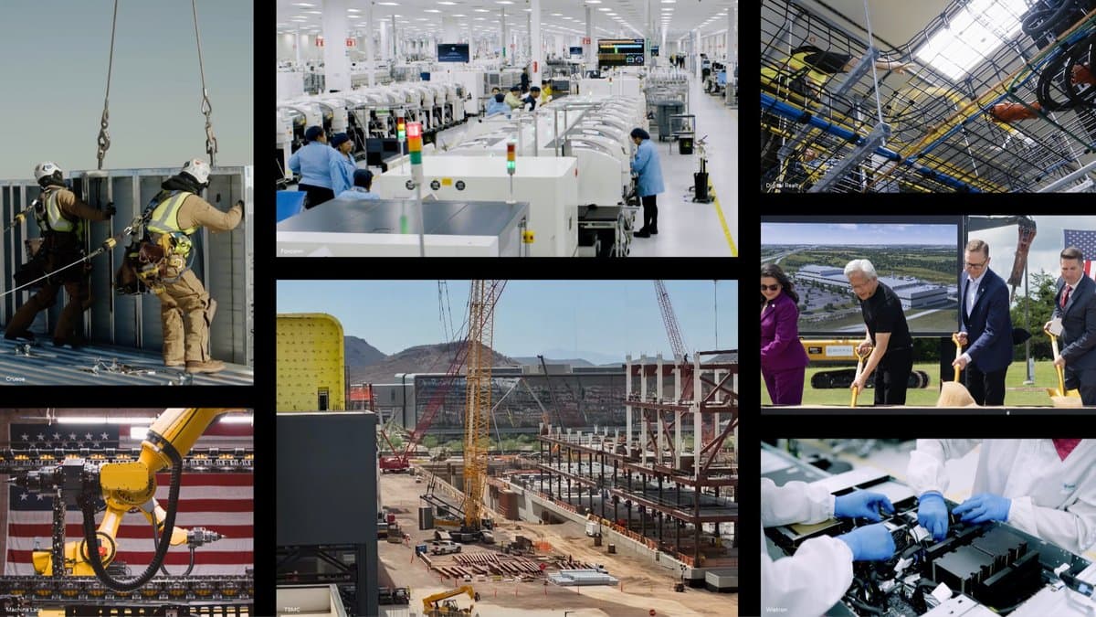 NVIDIA e parceiros investem em infraestrutura e cadeia de suprimentos nos EUA