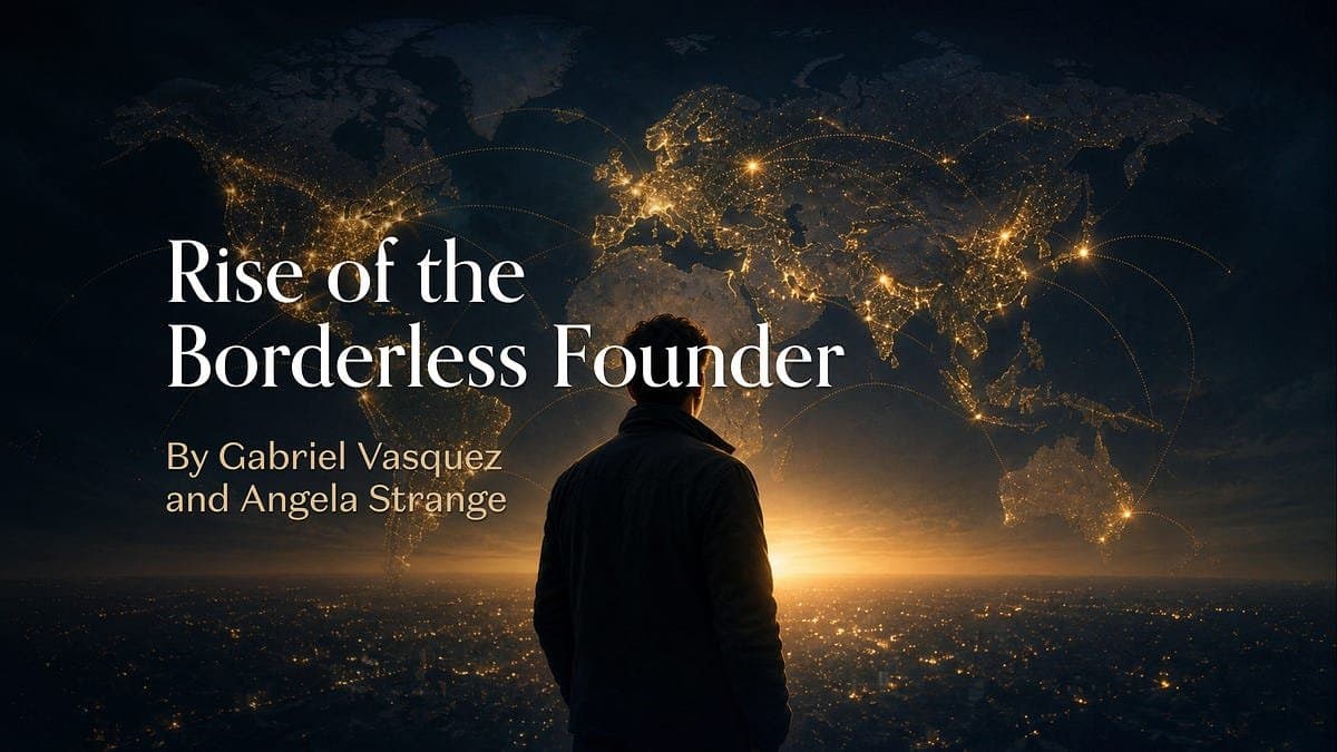 O Crescimento dos Fundadores Sem Fronteiras: Conectando o Vale do Silício com o Talento Global