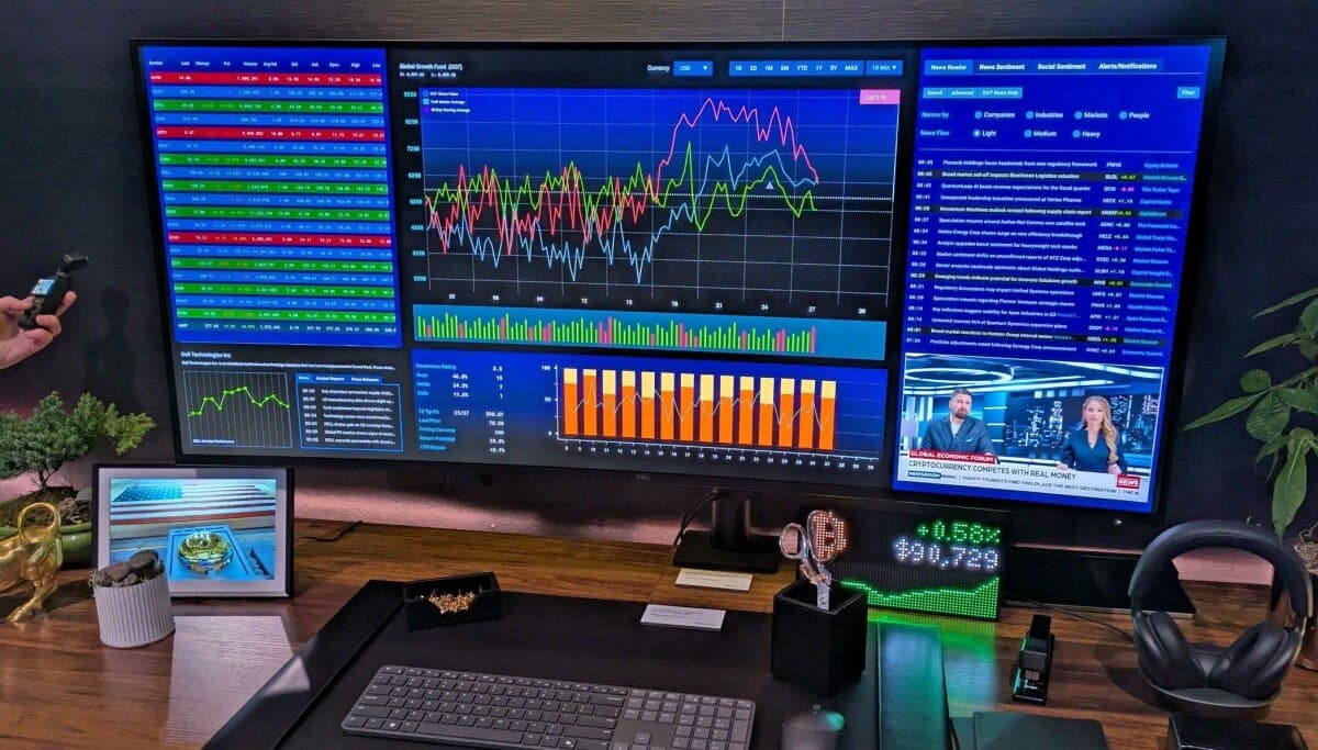 O monitor gigante de 52 polegadas da Dell é uma onda de diversão impraticável