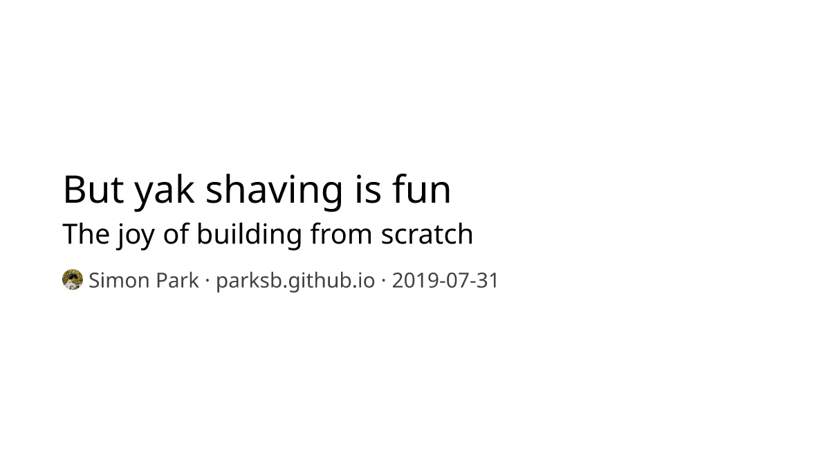 Yak shaving: quando desvios técnicos viram parte essencial do desenvolvimento